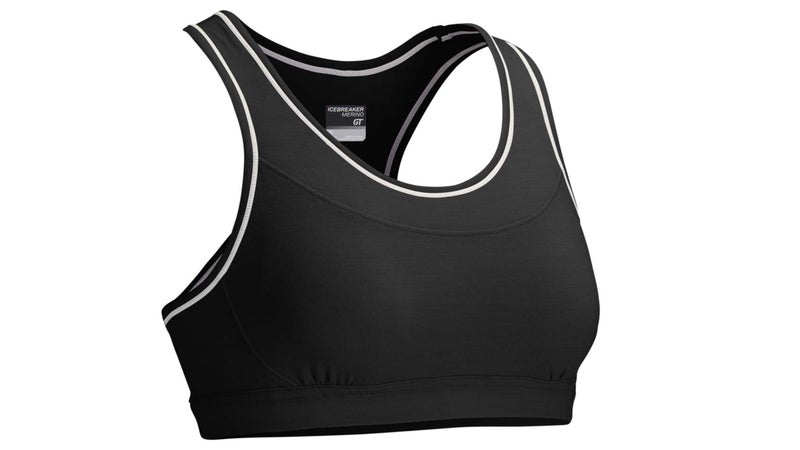 Icebreaker GT Run Rush Bra Women's Bra - Black - IB5985001 for sale online