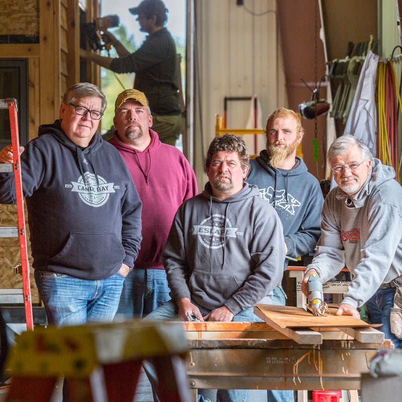 The U.S. craftsmen who built the Escape Sport have 158 years of combined experience. They can customize the Sport in many ways, with everything from extra outlets and AC to an electric fireplace and flatscreen TV.