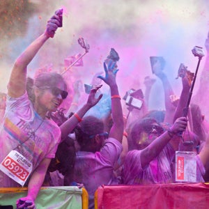 An article from The Wall Stree Journal suggests millenials are more interested in running for show—in the form of color runs, Tough Mudders, and other untimed events.
