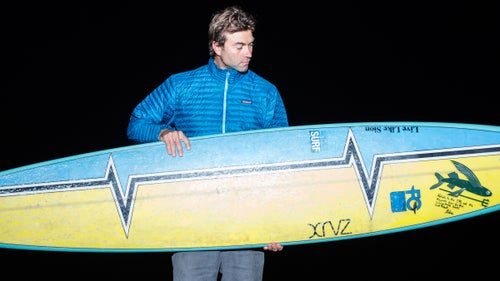 Kohl Christensen of Haleiwa, Hawaii, with his 10鈥3鈥 FCD.