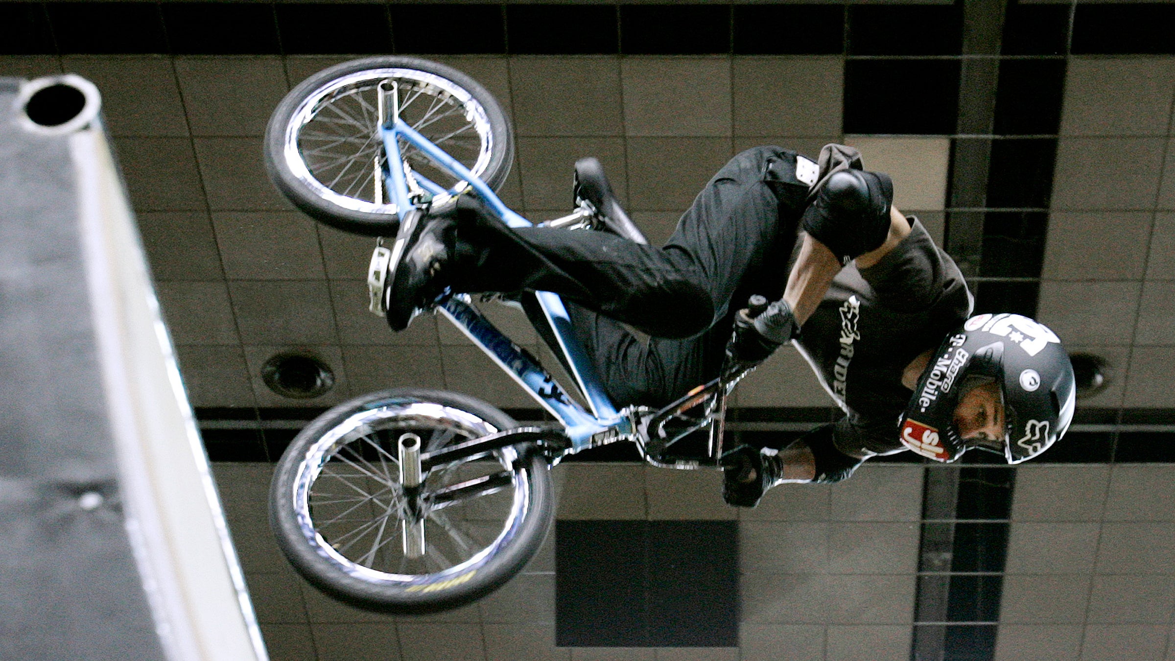 Dave Mirra practice in June 2005, about a year before what he described as his worst crash ever.