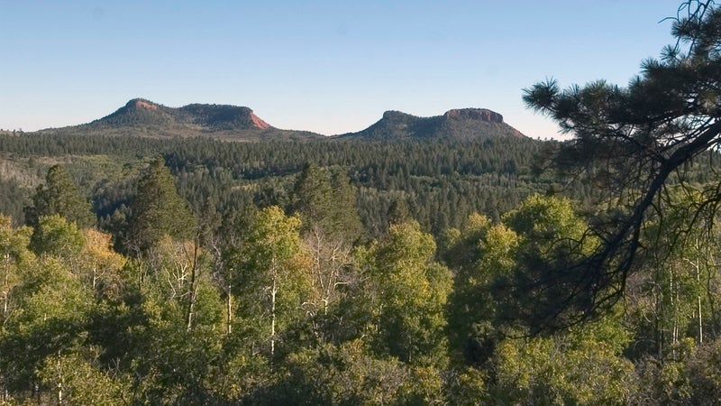 The Bears Ears, site of a proposed new national monument.