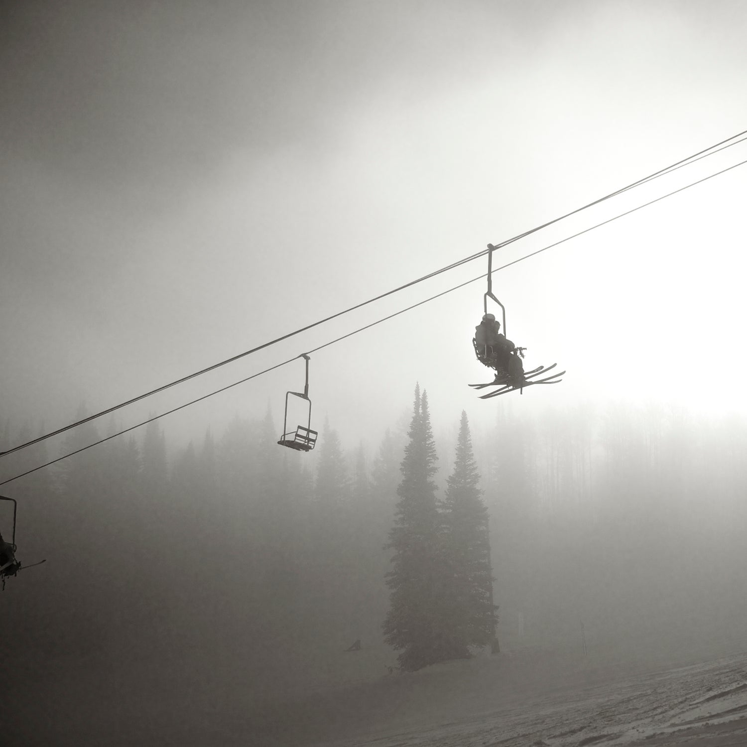 If you get stuck on a lift, ski patrol has a calculated way to get you down.