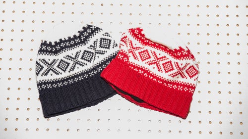 The Cortina pattern appeared on the Dale of Norway sweaters that country鈥檚 athletes wore to the 1956 Winter Olympics in Cortina d鈥橝mpezzo, Italy. The outer is a warm, robust Norwegian wool, and a merino liner prevents itching.