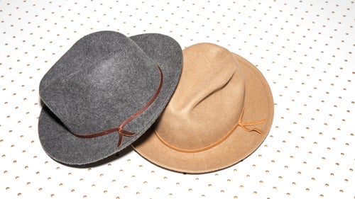 John F. Kennedy might have killed the standard fedora by not wearing one to his inauguration, but we鈥檙e bringing it back with the Luke, which provides plenty of warmth thanks to the 100 percent wool body. The salvaged leather tie around the crown is a nice touch.