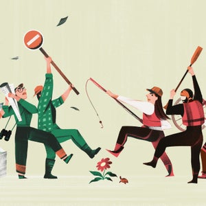 Conservationists and recreationists are supposed to be fighting for the same thing—instead, they're fighting over it.