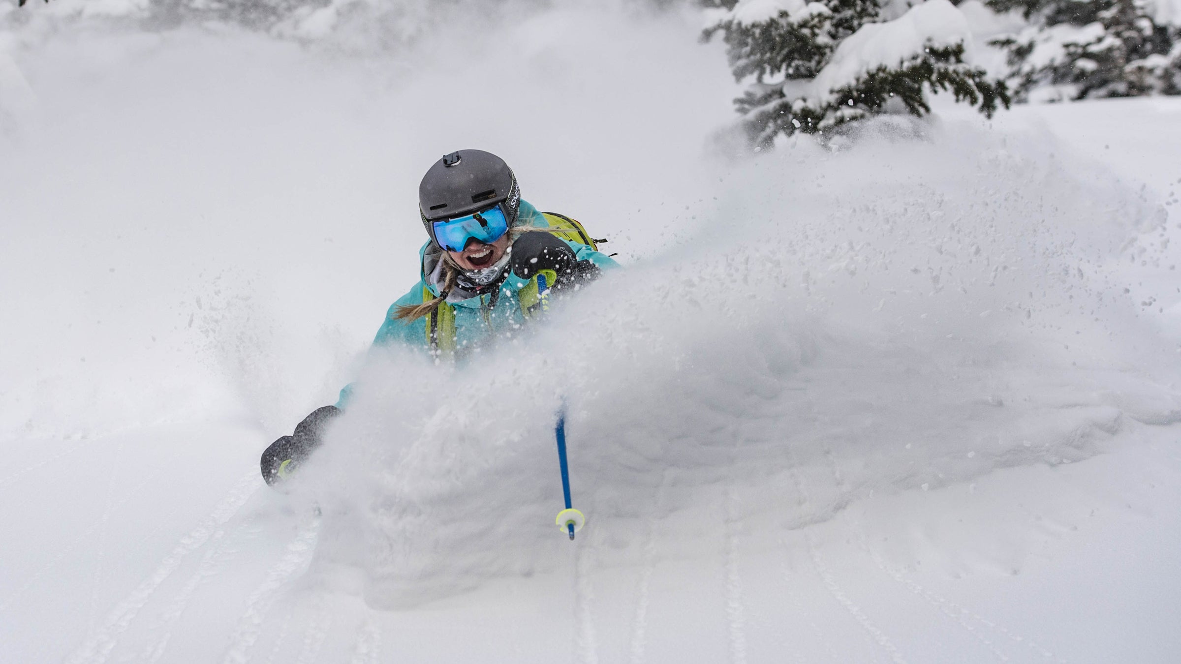 Cheaper than a heli, and you can ride to distant powder stashes all day long.