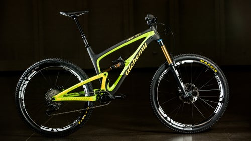 In production now, the Alchemy Arktos won the People's Choice and Best Mountain Bike awards at NAHBS and will be available in March.