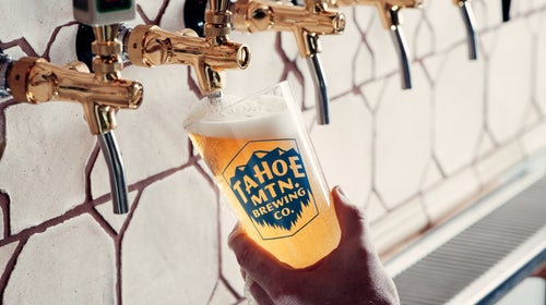The Tahoe Mountain Brewing Co. is known for small-batch, barrel-aged sours and beers.