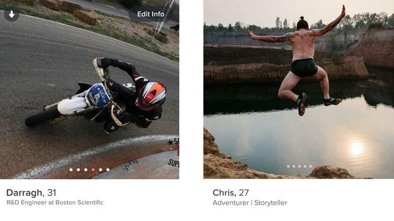 delete tinder buy a motorcycle