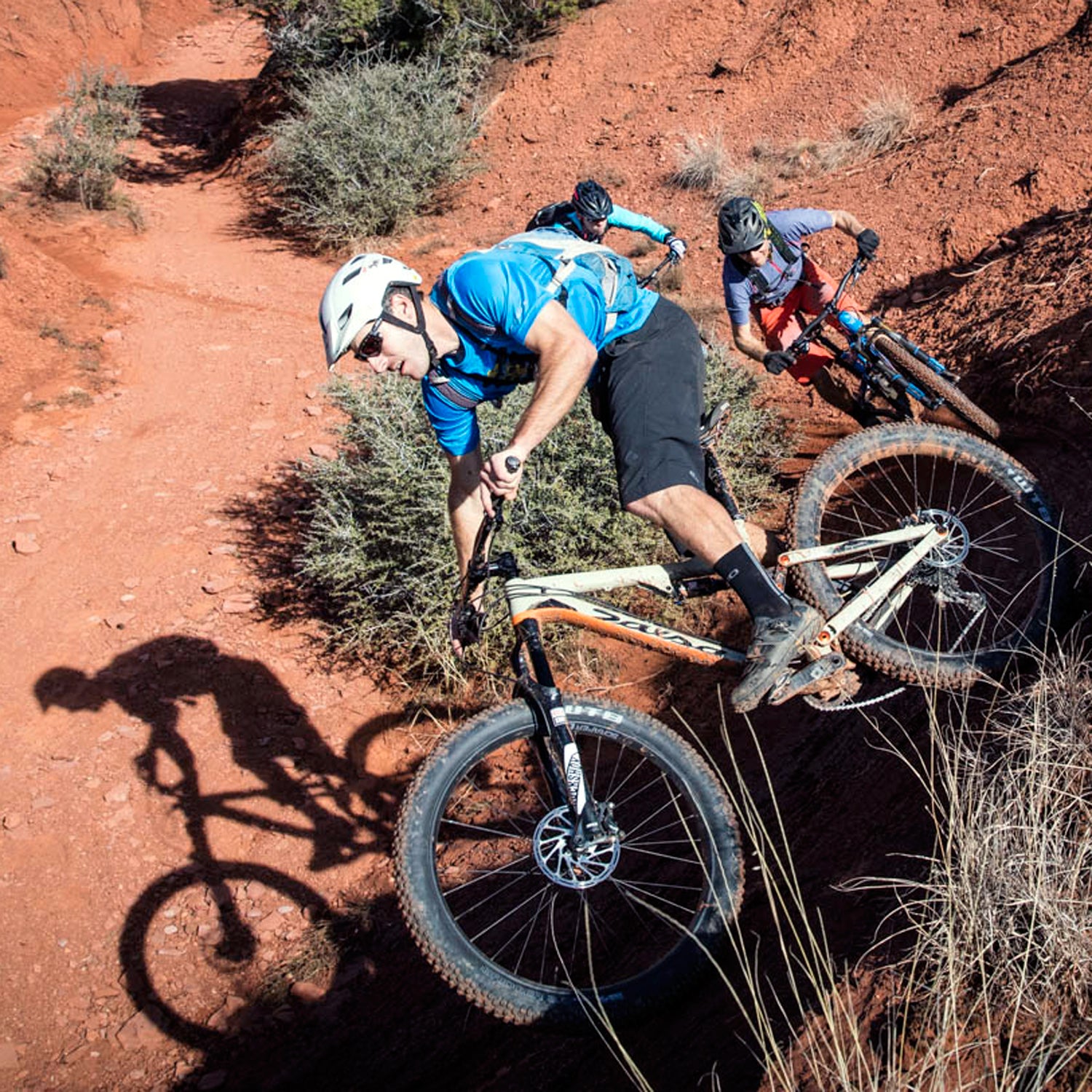 The most important word a biker needs to know on the trails: yield.