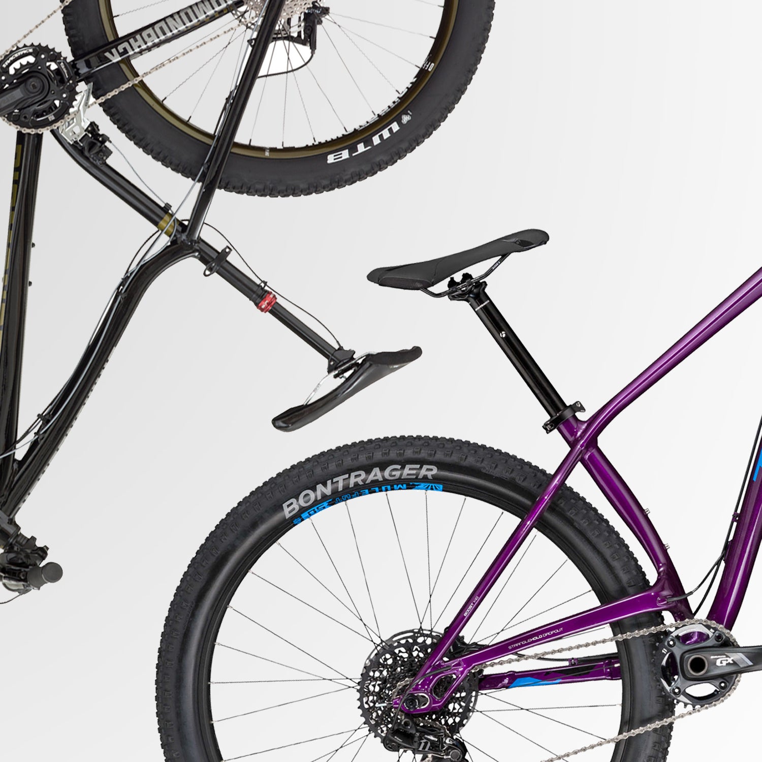 There are four categories of mountain bike frame to consider.