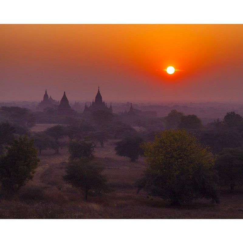 @duanejurma: I haven't quite seen sunrises and sunsets like those in Southeast Asia. This is Bagan, Myanmar, where you can climb up on the pagodas (after you take your shoes off) to watch the sun rise.