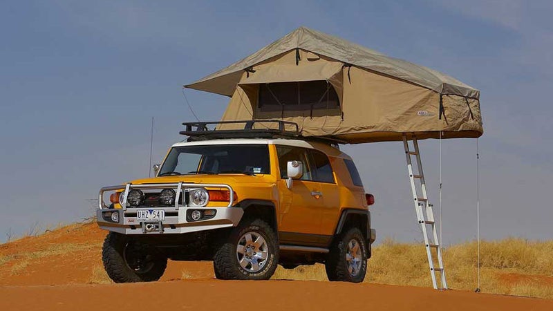 Rooftop tents like this one, from ARB, provide instant, home-away-from-home comfort, but with huge penalties to price and weight. Worth it?