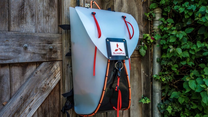 This prototype "Honey Badger" pack from Slingfin should be nigh-on indestructible, totally protecting its contents from impacts and abrasion while weighing in at just 1 Lbs, 13.6 Oz.