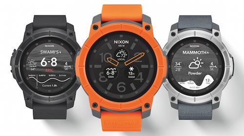 The first smartwatch that's waterproof down to 100M also checks your fitness stats and alerts you to epic surf and powder.