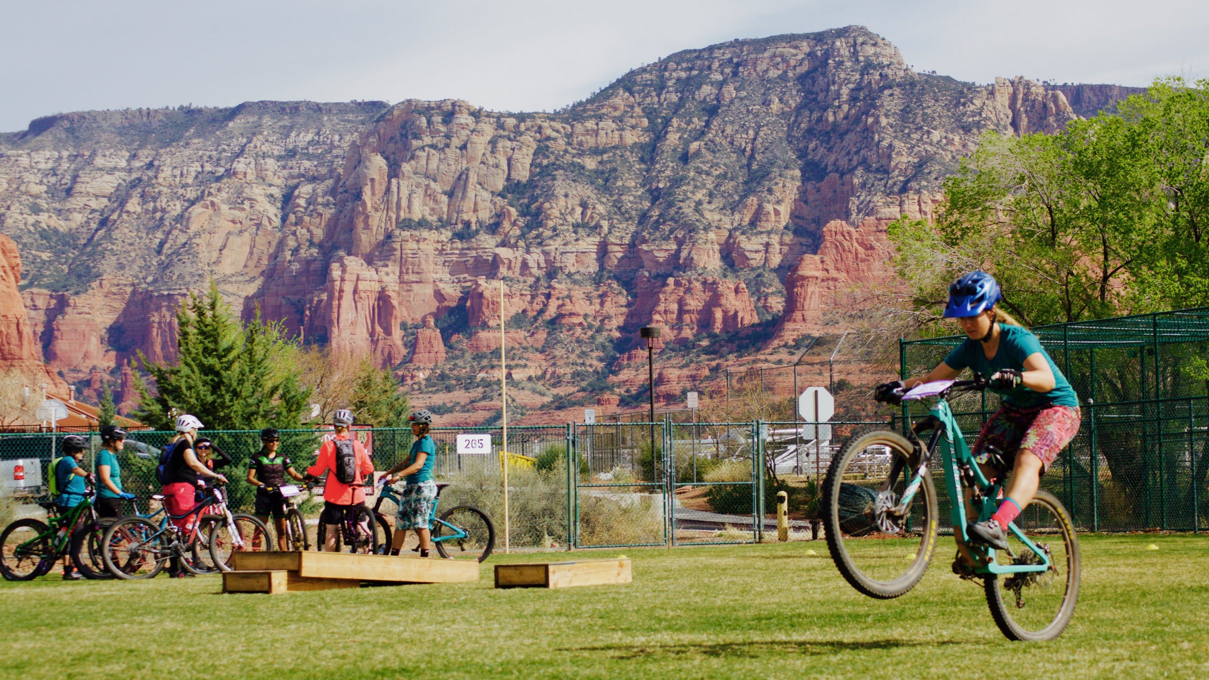 Sign up for a good mountain-bike clinic to hone your skills and meet fellow obsessives. 