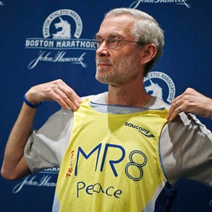Burfoot, who is just shy of 70-years-old, is once again lining up to race the Boston Marathon.