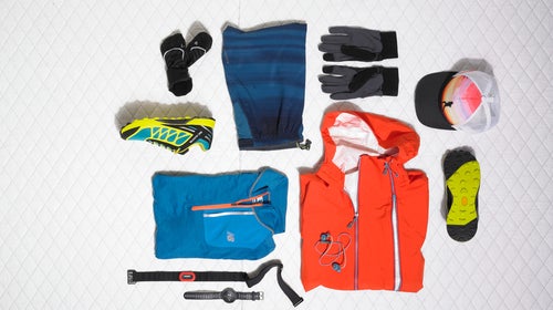 Showers or sun, get out and run.