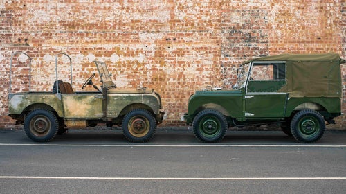 To create these restorations, Land Rover is seeking out unmodified, original examples of the Series 1. As you can see, that means starting from a very rough survivor.