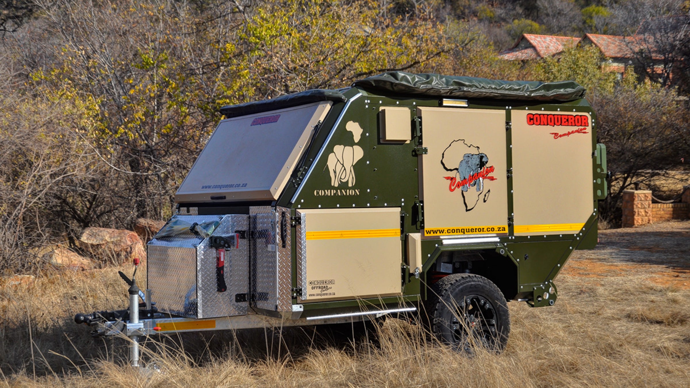 Who needs an established campsite? 