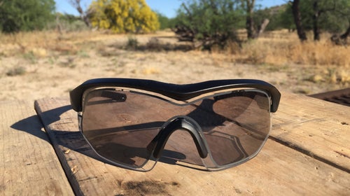 The Variotronic S glasses fully lightened.