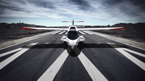 And now, the tow-behind airplane.