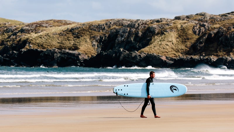 Surf instructor Alex Dixon.