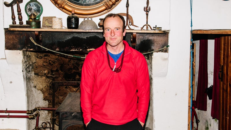 "The water has to be there," says Miller (pictured). "If you're not climbing over the sea, something's missing."