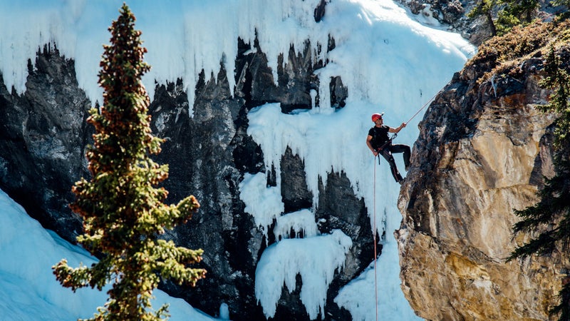 Chris spent a few days hanging out with Horn in Alberta, climbing, off-roading, and generally being adventurous. Sounds like the world's best man date.