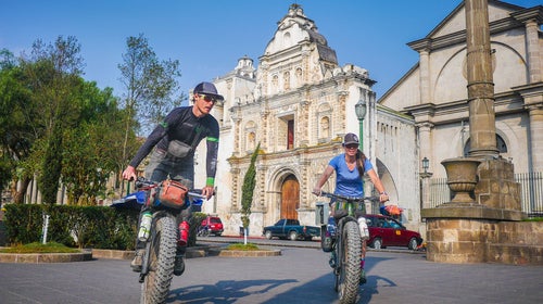 James and Sampey started racing together in 2015 after meeting at a mountain-biking adventure race in Guatemala.