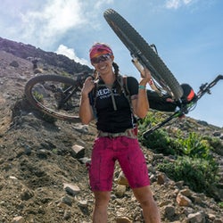 Carying bikes up one of guatemala's highest peaks: Volcán Acatenango 3,976msnm