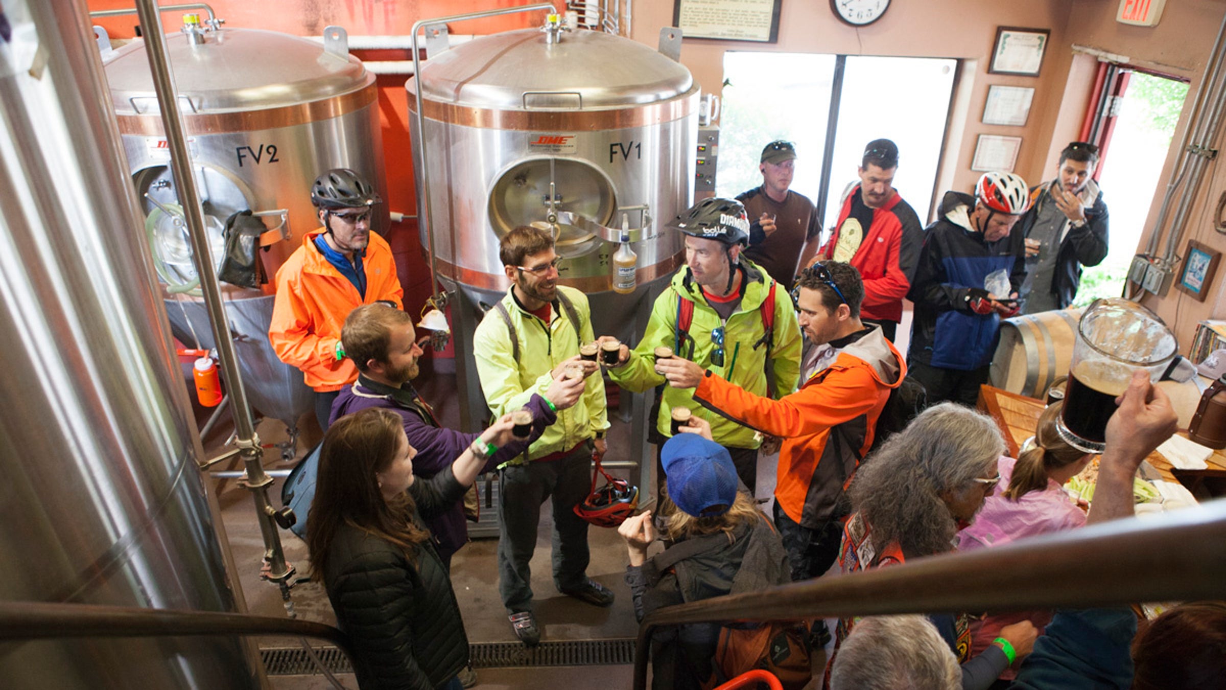 Outside Santa Fe's Beer and Bike 2015