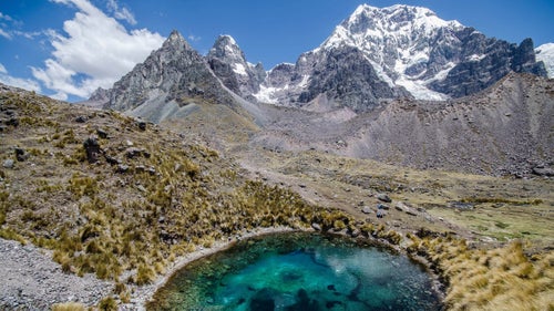 One the first and final day of the trek, a soak in a natural hot spring is a good excuse for a break. Or if you are looking for an energy boost, there are plenty of cold lagoons open for a plunge.