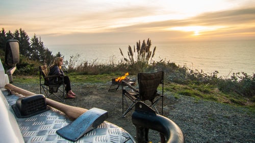 The Oregon Coast. The family is currently running a Kickstarter to fund a 鈥渉ow-to鈥 book about overlanding.
