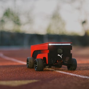 Puma's BeatBot paces runners for as long as they like.