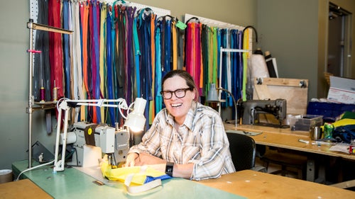 Nancy Ford runs the kind of store we all wish we had in our neighborhood. For two years now, she and her staff at the Repair Lair in Minneapolis, Minnesota, have repaired thousands of outdoor items, giving everything from bike shoes to sleeping bags a new life. All day long customers wander in with gear that needs some love. In the winter, it鈥檚 often a torn or burnt down coat. During the summer she sees a lot of broken zippers. (The store has done more than 500 zipper repairs this year alone.) She鈥檚 self taught, and she鈥檚 passed everything she鈥檚 learned onto her employees. 鈥淚 try to fix what I have because I鈥檓 a cheap-ass, not because I鈥檓 green,鈥 she says. 鈥淪pend less on gear, more on beer.鈥 To find out what her repair and consignment shop looks like on the inside, we sent local photographers Jenn Ackerman and Tim Gruber to check it out.