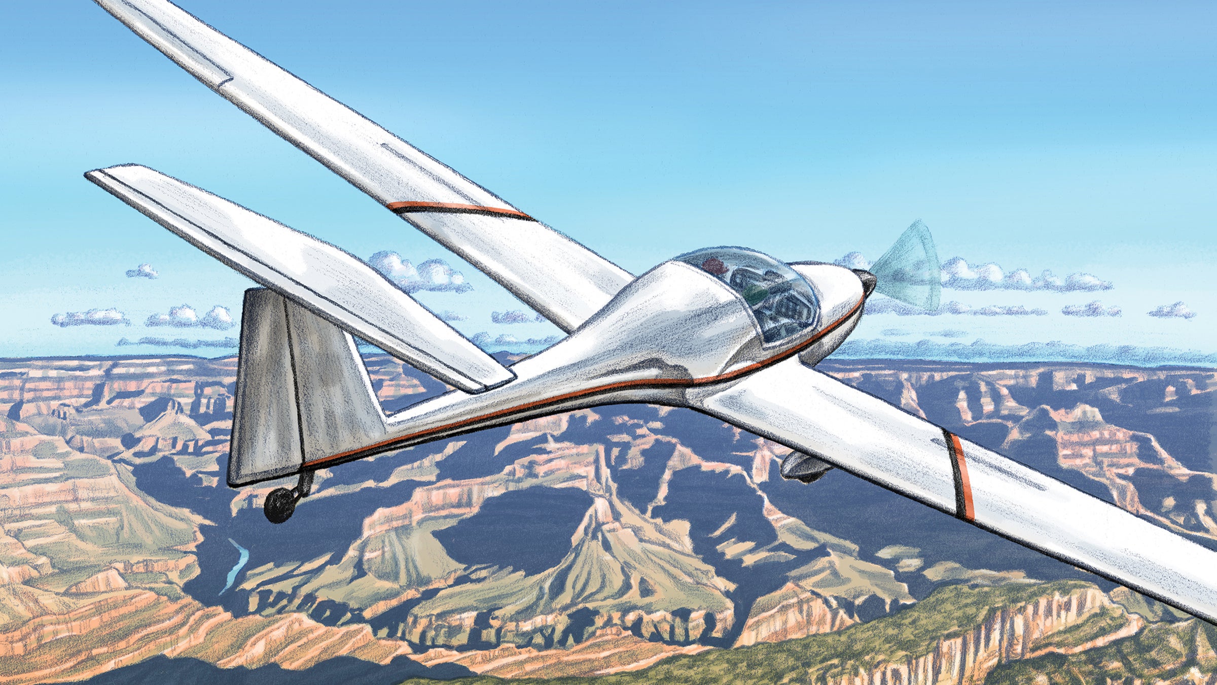 Powering Imagination's electric airplane could someday be used for tours over national parks. 