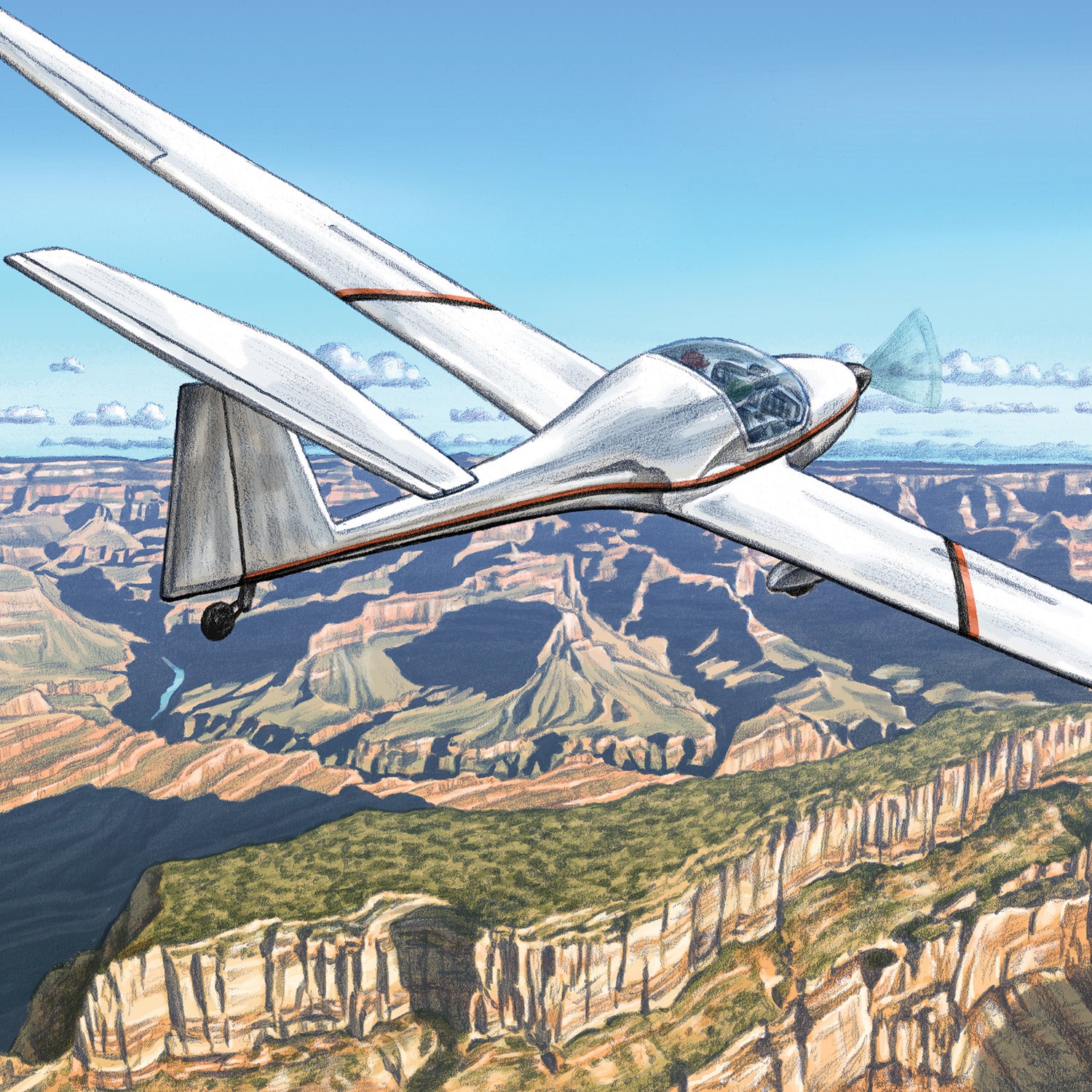 Powering Imagination's electric airplane could someday be used for tours over national parks.