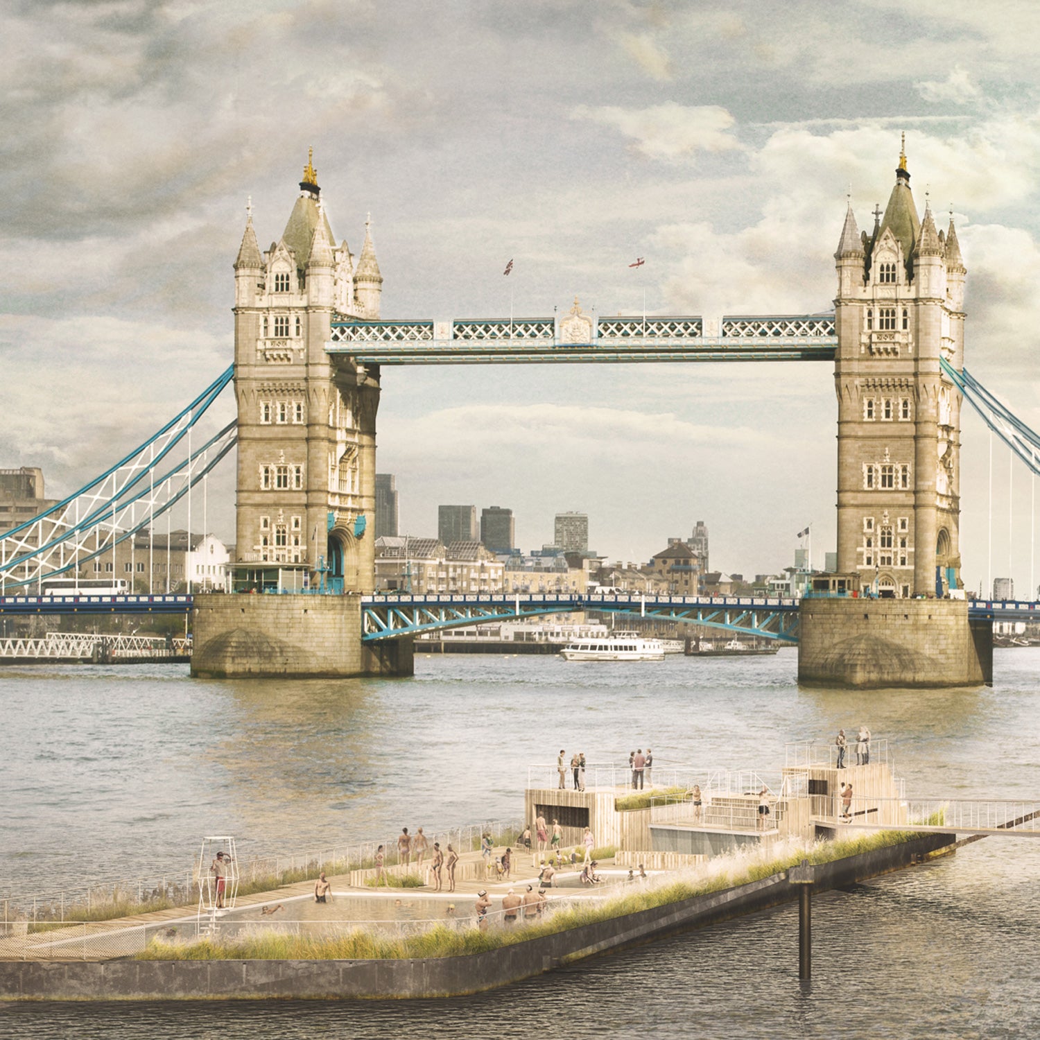 A highly successful Kickstarter campaign catapulted the Thames Baths project in London into global consciousness.
