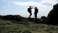 Adventure filmmaker Jen Randall hikes with her father along the east coast of Scotland.
