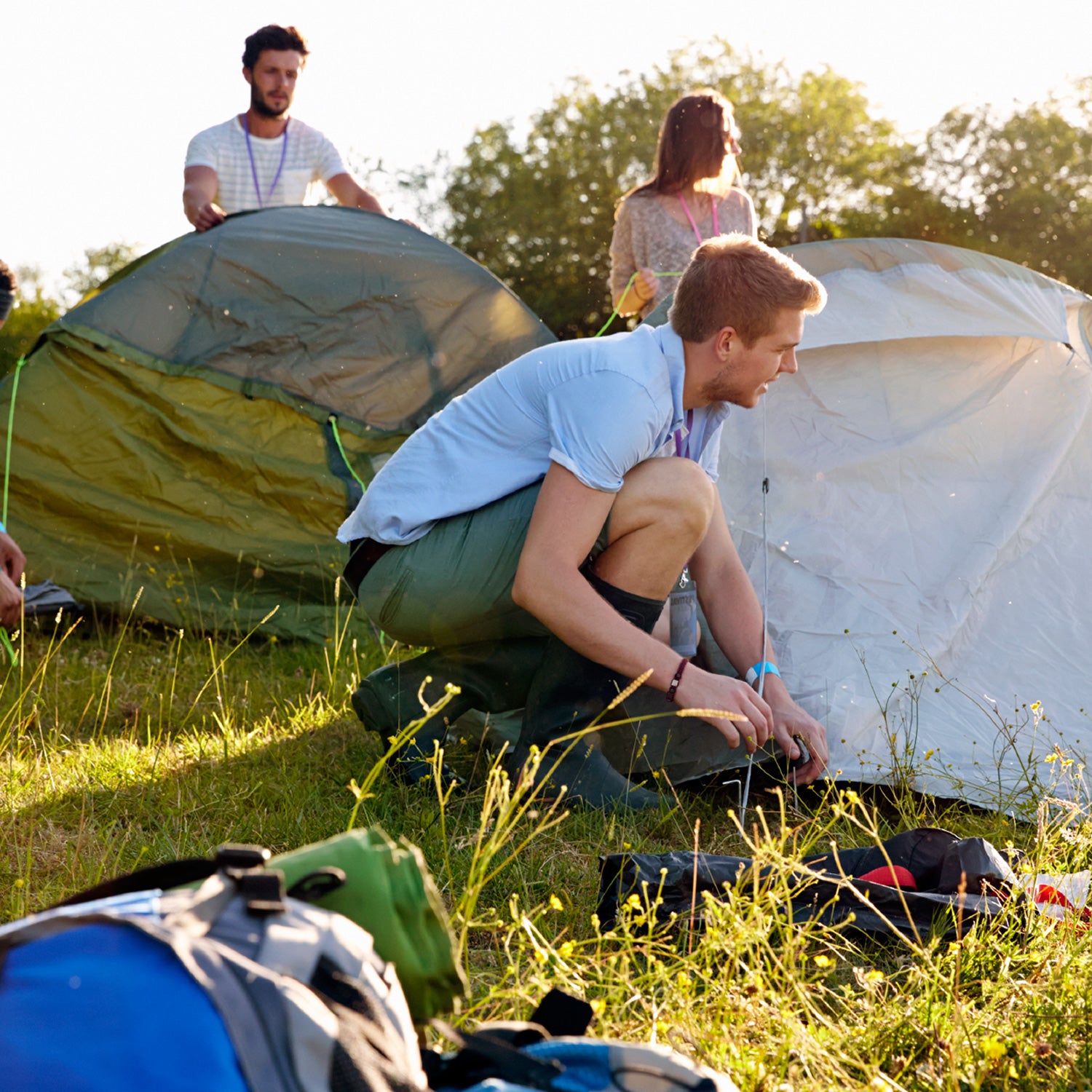 Camping Gear Stock Photo - Download Image Now - Camping, Equipment, Cut Out  - iStock