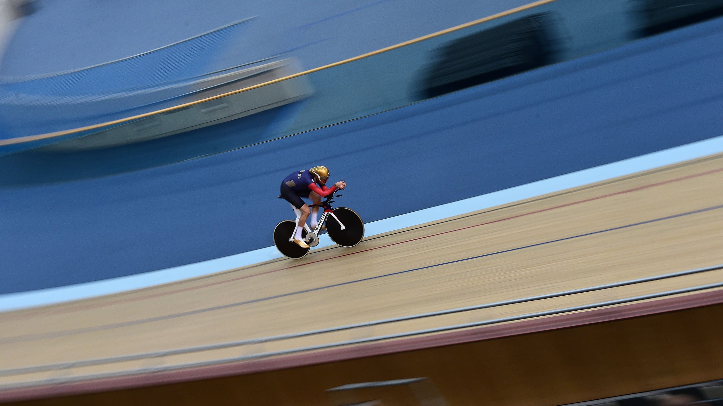 Bradley Wiggins broke cycling's hour record last June, riding 33.88 miles.