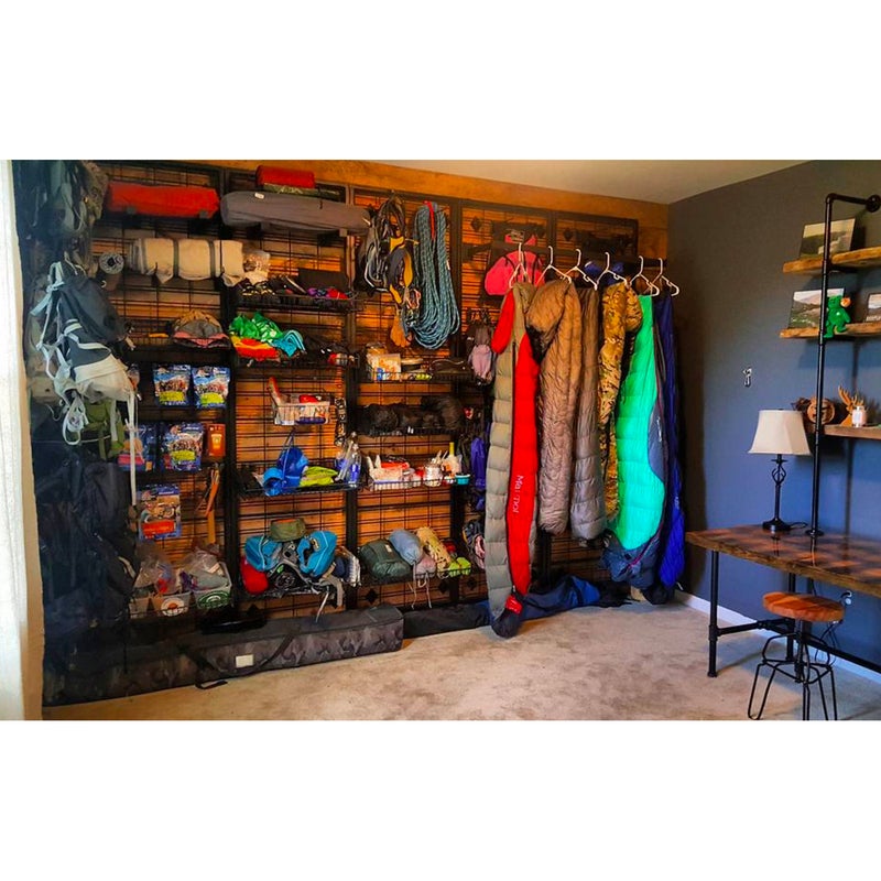 Fishing Rod Rack, Shed Organization Ideas, Shed Storage, Shed Organize