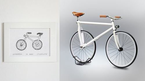 Ever tried to draw a bike from memory? It鈥檚 surprisingly hard. That鈥檚 what Gianluca Gimini, a teacher of design at the University of Ferrara, discovered when he asked friends and family to sketch their favorite whips. People forgot critical parts like rear triangles and seatposts, creating totally un-roadworthy frankensteeds. But lots of the sketches were beautiful and inventive, and Gimini decided to turn them into digital renderings as part of a project he鈥檚 calling Velocipedia. Here are some of his favorites.
Photo: This one is from Leonardo, one of my students at the Universit脿 of Ferrara. You can trust me that Leonardo knows a bike has a chain and pedals!