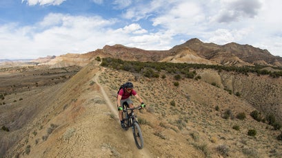 Leven and Clark ended the trip on a high note: sampling some of Fruita’s famous singletrack.
