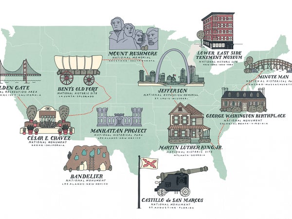 You could travel across America and fill all of your time seeing anything but national parks, if you wanted.