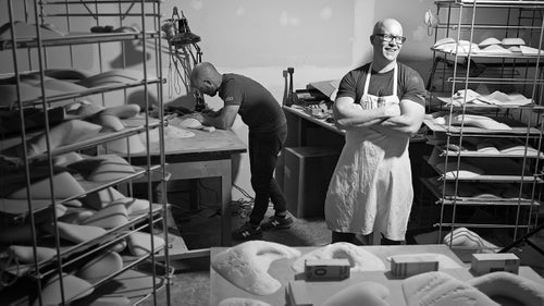Ian Powell is a formidable figure. He鈥檚 also quick to smile. He says 鈥渞ight?鈥 a lot. When I visited his brand new studio outside Boulder, Colorado, he and an apprentice discussed a non-standard approach to pouring a hold: 鈥淭hat鈥檚 what everybody says, but fuck it. I鈥檓 gonna try it.鈥 Icon and iconoclast, Ian鈥檚 current quest is to gather the best shapers into a single collaborative collective. Mentoring is as important as shaping to Ian, and many of the most promising up and coming shapers have spent time under Powell鈥檚 wing.
