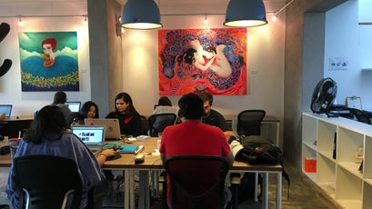 The co-working space in Lima.