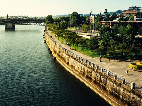 Portland's Tom McCall Waterfront Park.
